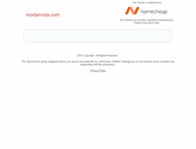 Tablet Screenshot of modamoda.com